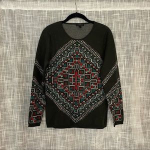 J. Crew ski sweater